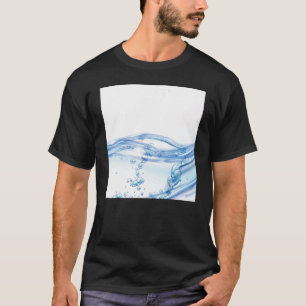 T-shirt Motif d'eau potable pour hommes