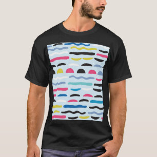 T-shirt Motif décoratif géométrique Abstrait sans couture.