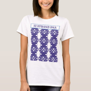 T-shirt Motif élégant d'ADN à 12 brins