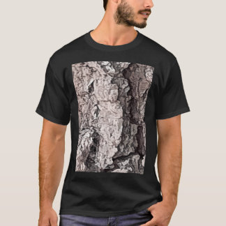 T-shirt Motif en bois