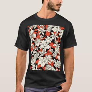 T-shirt Motif exotique sans fil tropique