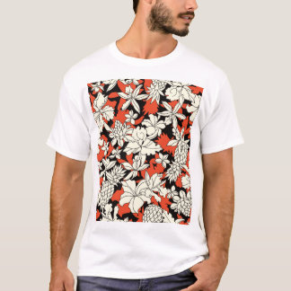 T-shirt Motif exotique sans fil tropique