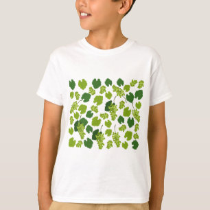 T-shirt Motif Feuille de raisins et de raisins
