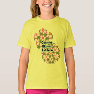 T-shirt Motif Fleurs Cosmos