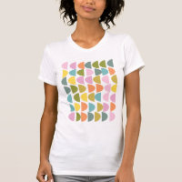 Motif géométrique moderne dans les couleurs printe
