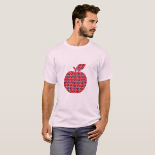 T-shirt Motif géométrique moderne de quart de cercle