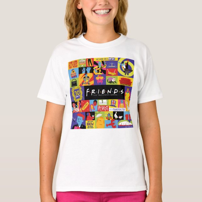 T-shirt Motif Iconic FRIENDS™ (Devant)