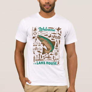 T-shirt Motif Lake House