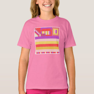 T-shirt Motif Princesse #128 - PrinterKids
