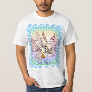 T-shirt motif Sailboats