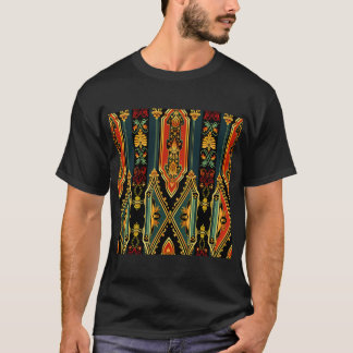 T-shirt Motif sans couture d'éléments d'architecture de te