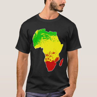 T-shirt Motif traditionnel Rastafarien africain