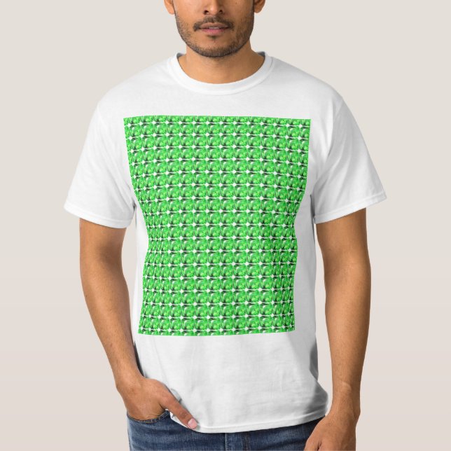 T-shirt Motif vert (Devant)