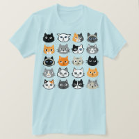 Motif Visages de chat | Cool Kitty Cat Lover