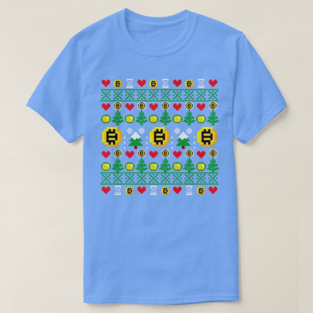 T-SHIRT MOTIF XMAS HODL (Design devant)