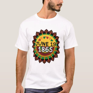T-shirt Motifs africains traditionnels du Junetmandala