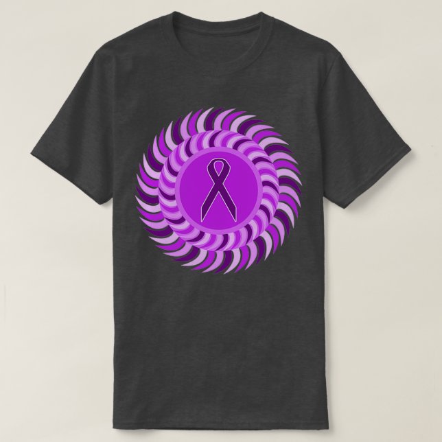 T-shirt Motifs Sun violet (Design devant)