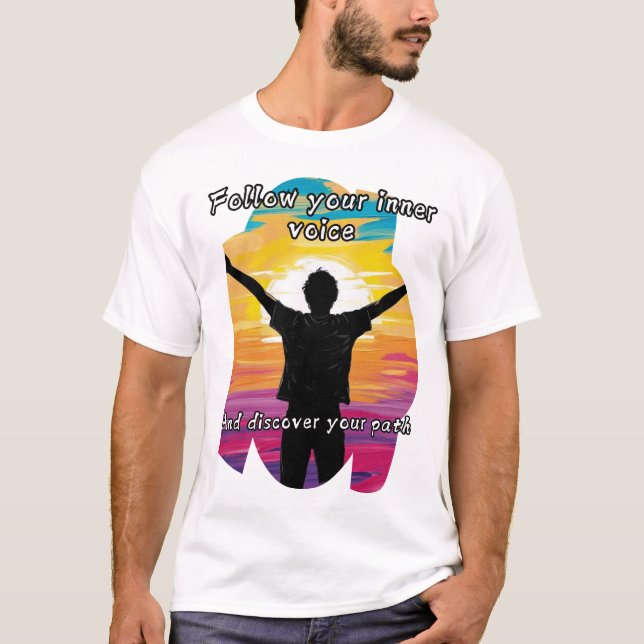 T-shirt Motivacional y Libertad (Devant)
