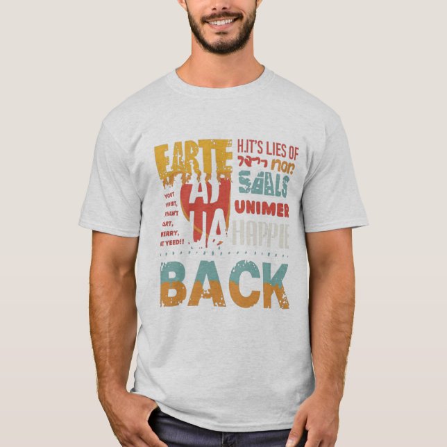 T-shirt Motivation Bold Streetwear Tee (Devant)