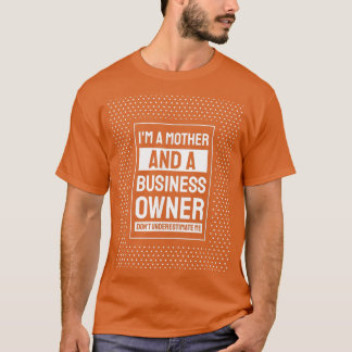 T-shirt Motivation de l'entrepreneur Propriétaires de peti