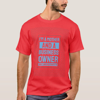 T-shirt Motivation de l'entrepreneur Propriétaires de peti