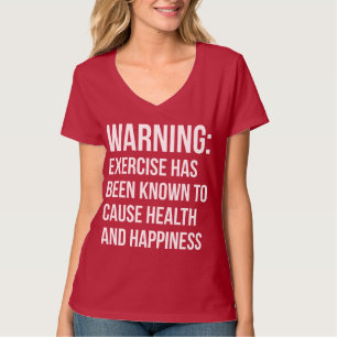 T-shirt Motivation de l'exercice