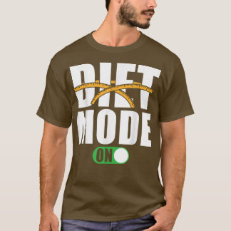 T-shirt Motivation du régime dire mode régime sur