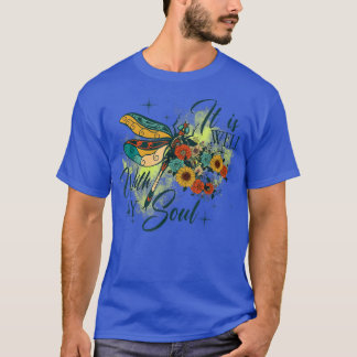T-shirt Motivation Faith Peace Religious It is Well with M
