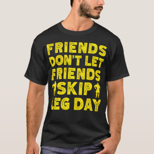T-shirt Motivation Fitness Bodybuilder N'oubliez Pas La Ja