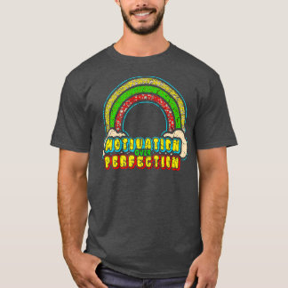 T-shirt Motivation Over Perinfection Rainbow Teacher