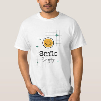 T-shirt Motivation : Sourire et Apprécier