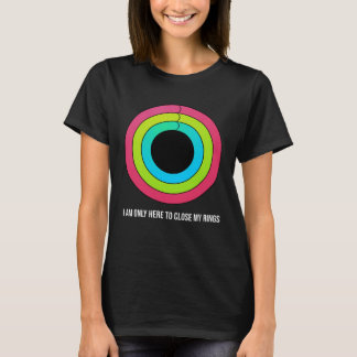 T-shirt Motivation sportive Je suis seulement ici pour fer