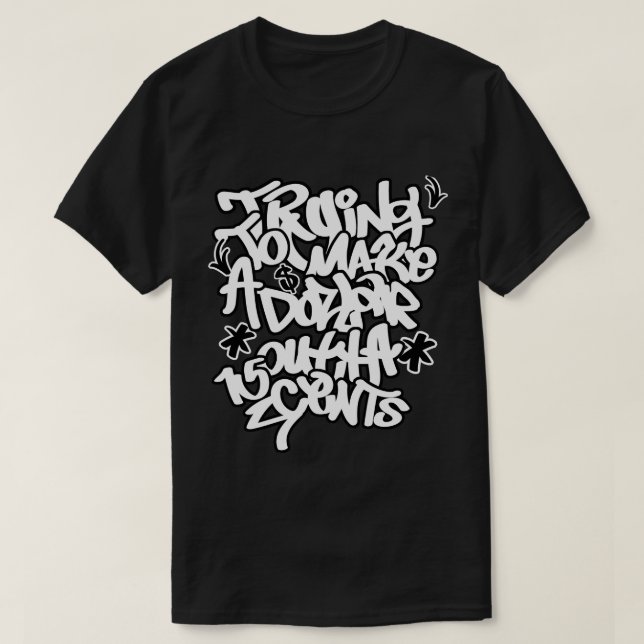 T-shirt Motivation urbaine (Design devant)