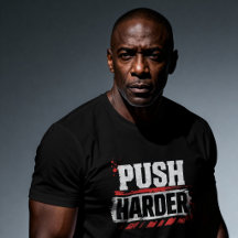 Motivation Vintage de Gym Pousser Plus Fort