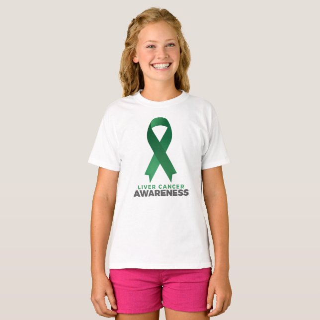 T-shirt Motivational Liver Cancer Awareness quotes sayings (Devant entier)