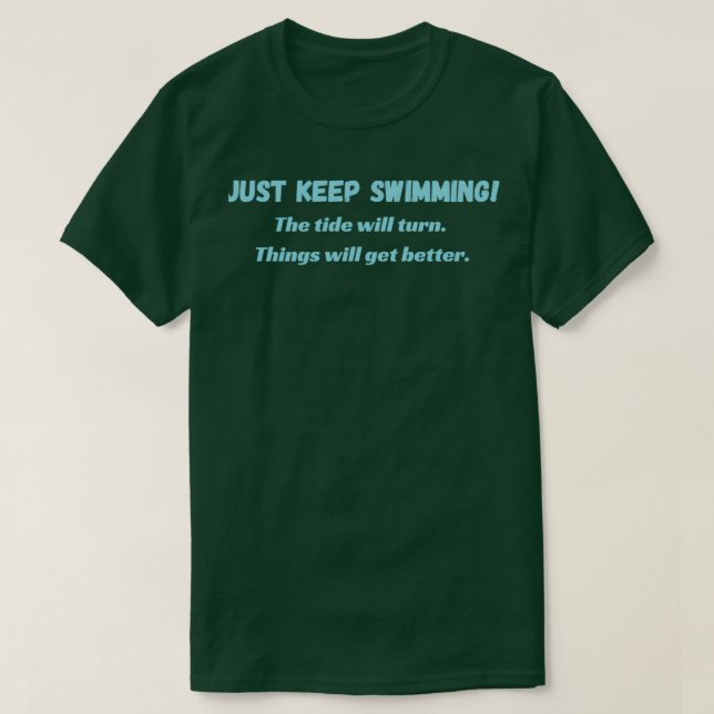 T-shirt motivational slogan words 2 (Design devant)