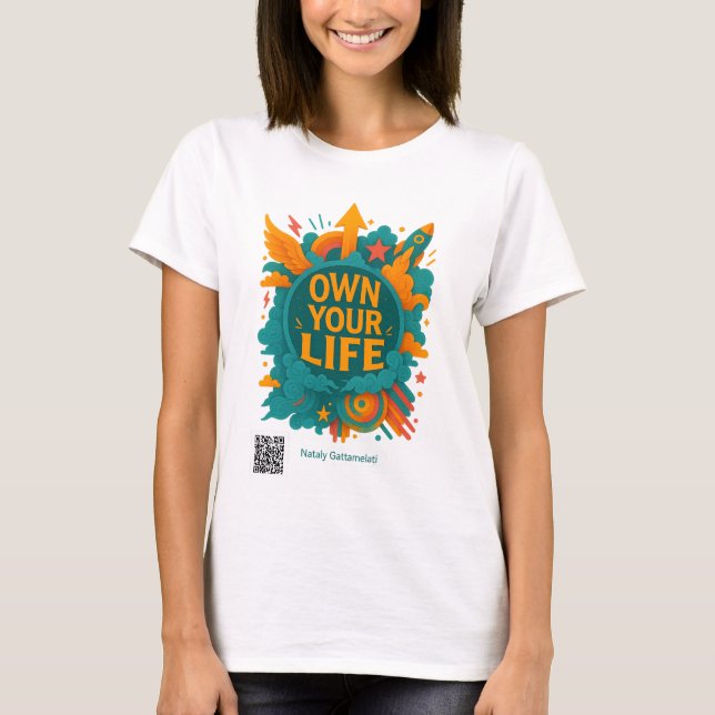 T-Shirt Motivationnel - Posséder Votre Vie Quot Po (Devant)