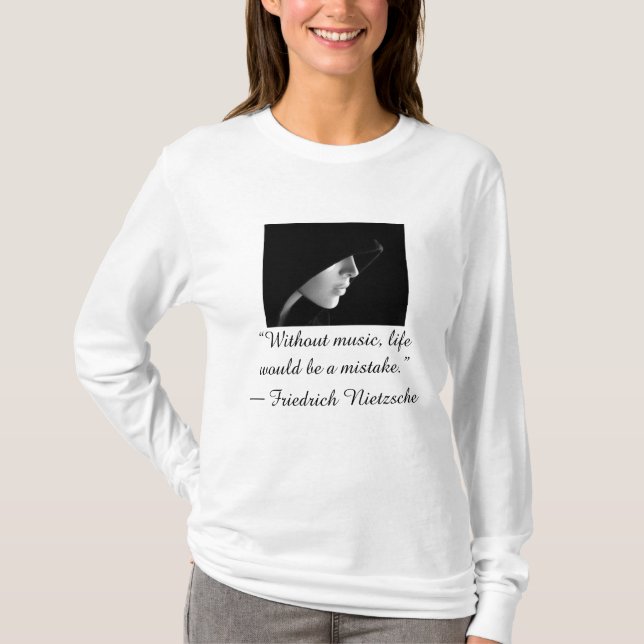 T-Shirt Motivationszitat (Vorderseite)