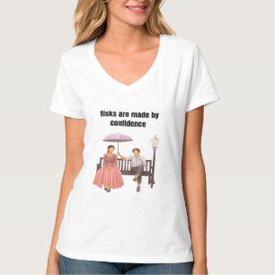 T - Shirt motivierend Anführungszeichen