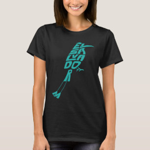 T-shirt Motmot d'El Salvador Mot Oiseau Animal
