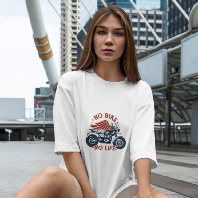 T-shirt Moto Avec Ailes (Créateur téléchargé)