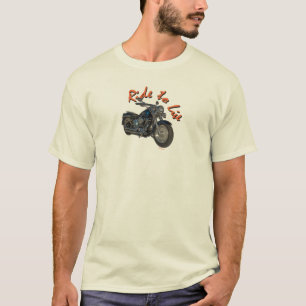 T-shirt Moto bleue de Harley