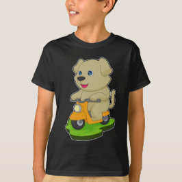 T-shirt Moto-chien