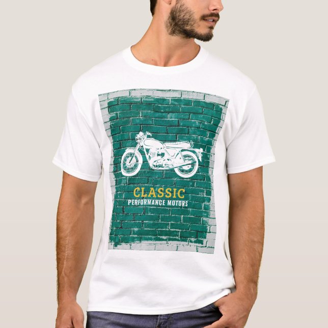 T-shirt Moto Classic Design (Devant)