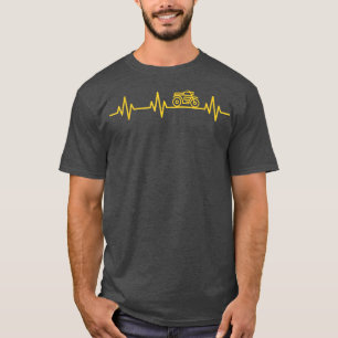 T-shirt Moto classique moto Heartbeat Cruiser Love Li
