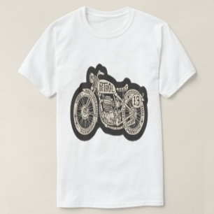 T-shirt Moto Classique PETROL 13