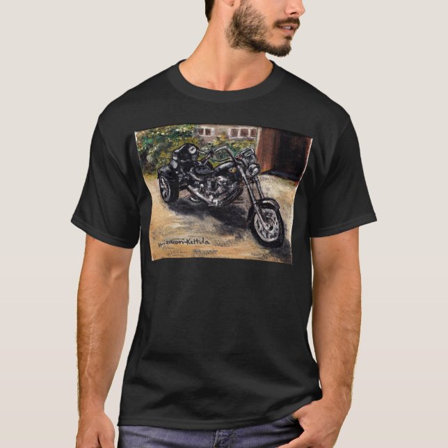 T-shirt Moto de tricycle (Devant)