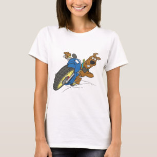 T-shirt Moto d'équitation de Scooby-Doo