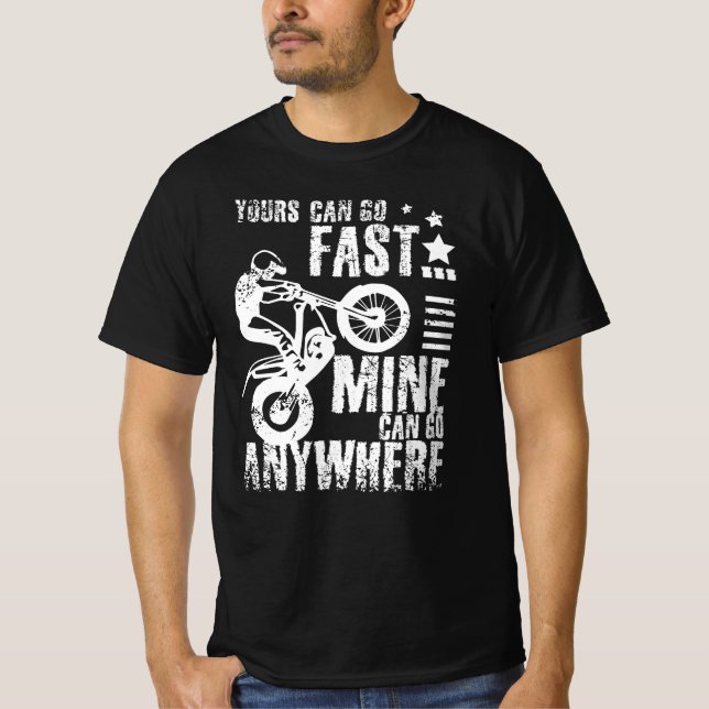 T-shirt Moto d'essai (Devant)