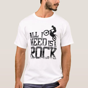 T-shirt Moto d'essai Rock